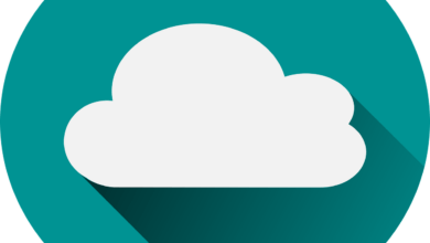 storage in the cloud, logo, miniature