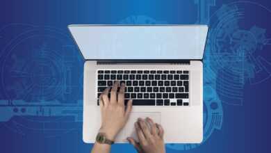 laptop, typing, technology, blockchain, programming, developer, coding, working