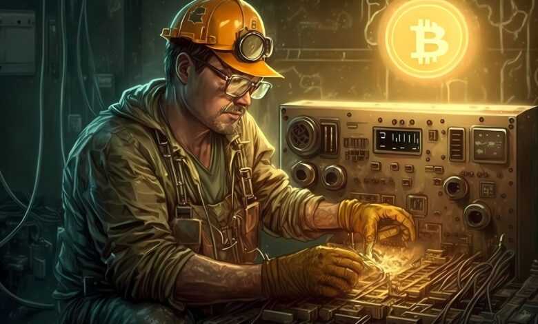 bitcoin, miner, technician