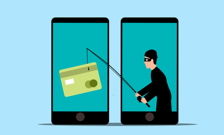 phishing, fraud, hacking, online fraud, scam, concept, hacker, thief, crime, security, hack, technology, criminal, cartoon