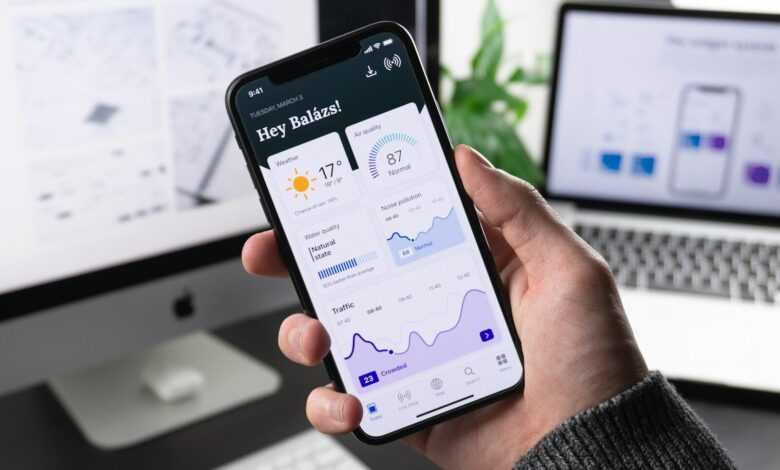 black Android smartphone